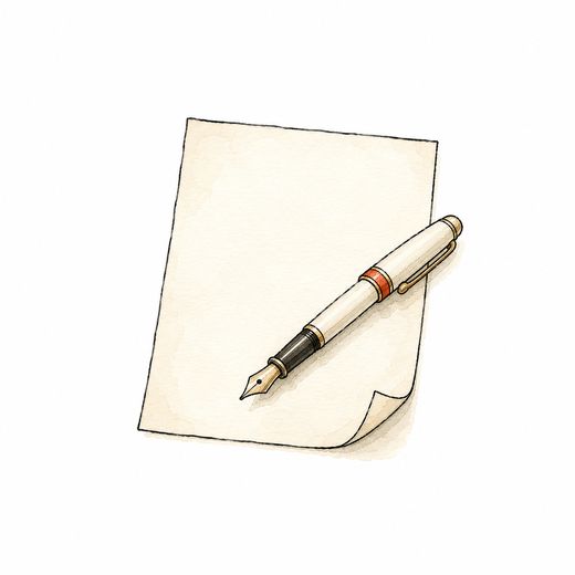 遺言書の書き方——自筆証書遺言と公正証書遺言、どちらを選ぶ?のイラスト
